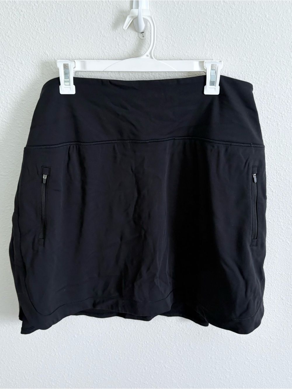 Athleta Women's Size 3X Fairway 16" Golf Skort Skirt Black Athletic Stretch
